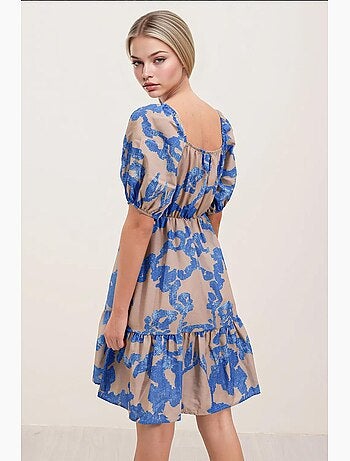 Robe évasée en popeline bdart