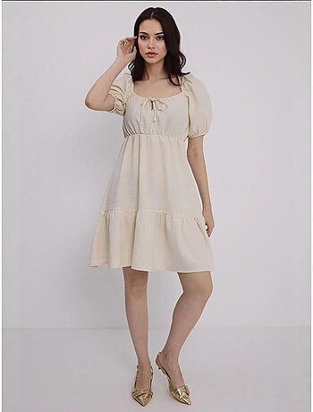 Robe évasée en popeline bdart