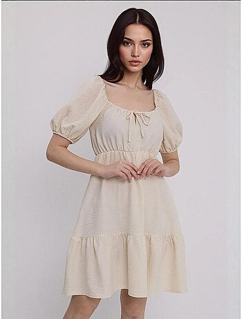 Robe évasée en popeline bdart