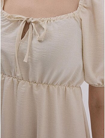 Robe évasée en popeline bdart