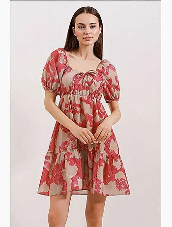 Robe évasée en popeline bdart