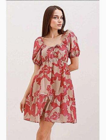 Robe évasée en popeline bdart