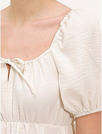Robe évasée en popeline bdart