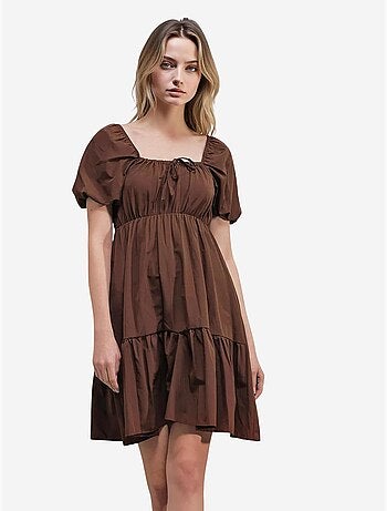 Robe évasée en popeline bdart