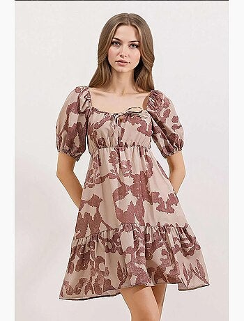 Robe évasée en popeline bdart