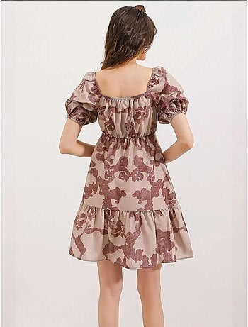 Robe évasée en popeline bdart