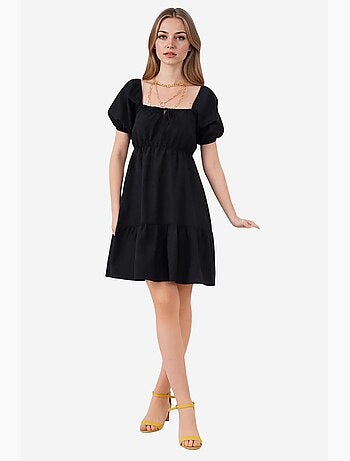 Robe évasée en popeline bdart