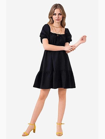 Robe évasée en popeline bdart