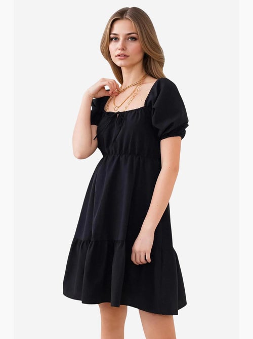 Robe évasée en popeline bdart - Kiabi