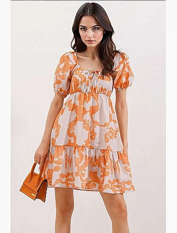 Robe évasée en popeline bdart