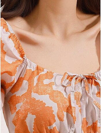 Robe évasée en popeline bdart