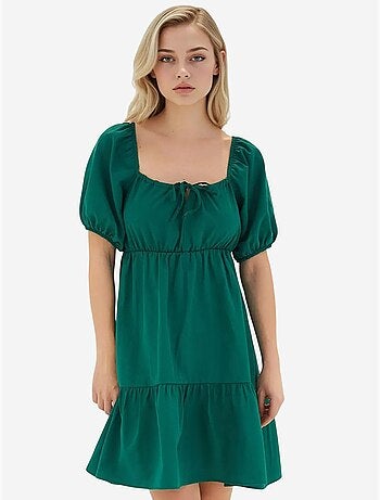 Robe évasée en popeline bdart