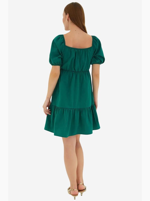 Robe évasée en popeline bdart - Kiabi Robe évasée en popeline bdart - Kiabi