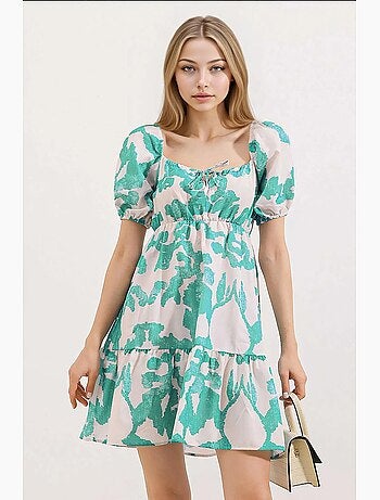 Robe évasée en popeline bdart