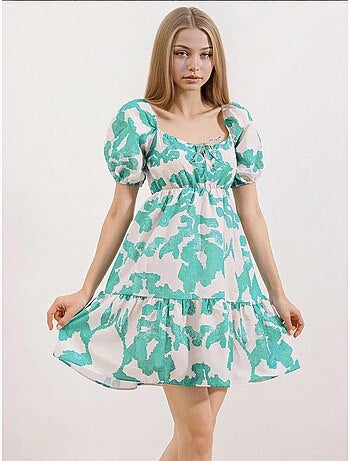 Robe évasée en popeline bdart