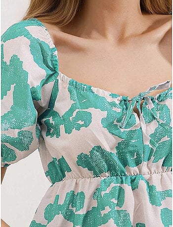 Robe évasée en popeline bdart