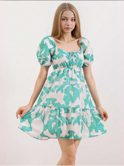 Robe évasée en popeline bdart - Kiabi