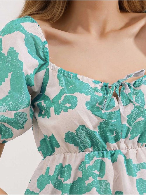 Robe évasée en popeline bdart - Kiabi