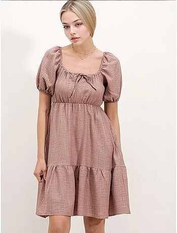 Robe évasée en popeline bdart