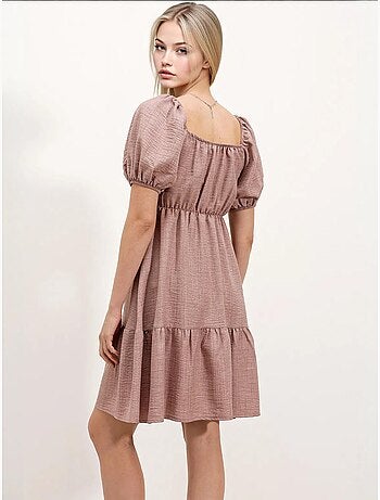 Robe évasée en popeline bdart