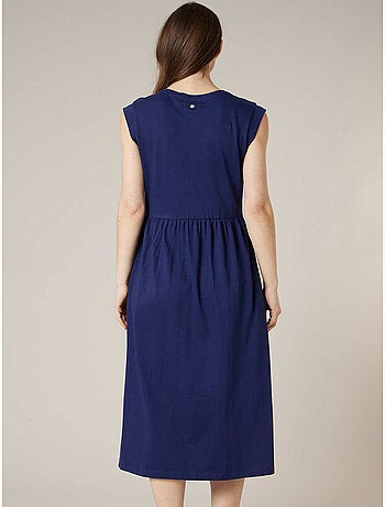 Robe évasée femme en 100% coton 'Deeluxe'