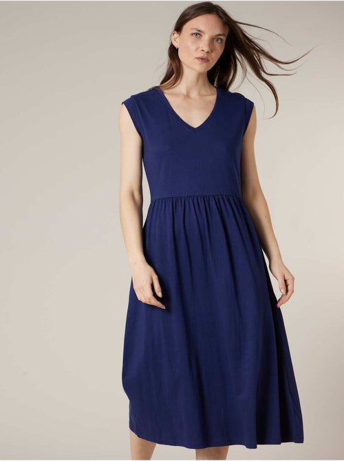 Robe évasée femme en 100% coton 'Deeluxe' - Kiabi