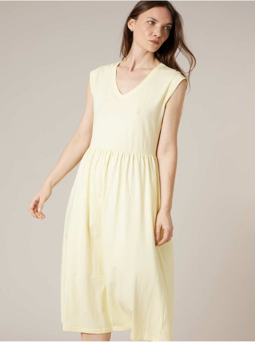 Robe évasée femme en 100% coton 'Deeluxe' - Kiabi