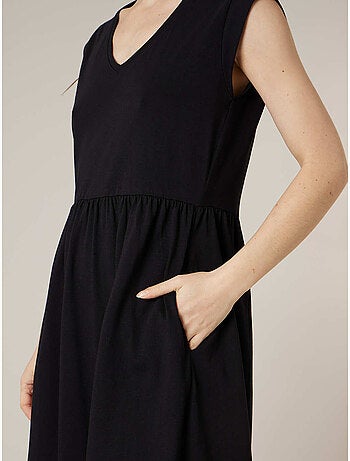 Robe évasée femme en 100% coton 'Deeluxe'