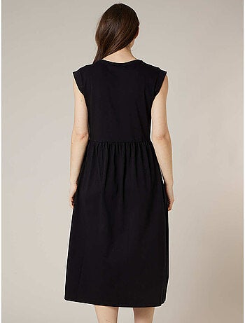 Robe évasée femme en 100% coton 'Deeluxe'