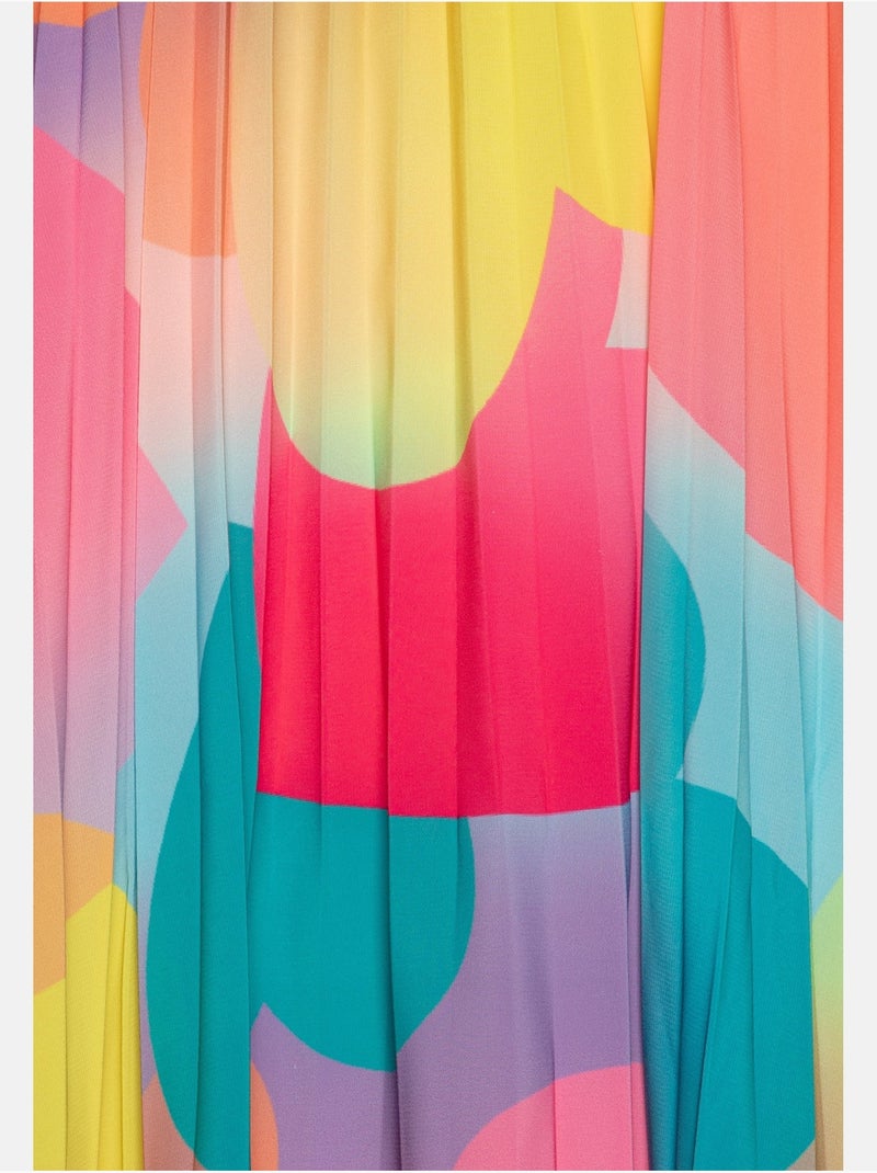 Robe évasée Multicolore - Kiabi