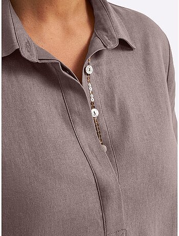 Robe évasée Poches Latérales - Taille Standard - Sheego