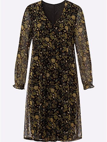 Robe évasée Qualité Tissée - Taille Standard - Moda Vilona