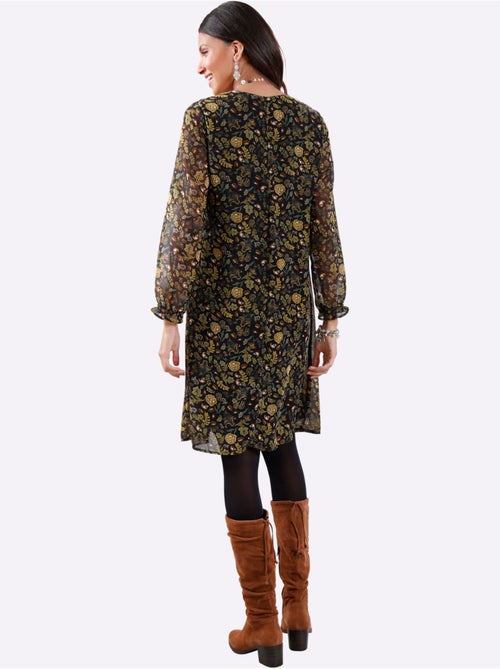 Robe évasée Qualité Tissée - Taille Standard - Moda Vilona - Kiabi Robe évasée Qualité Tissée - Taille Standard - Moda Vilona - Kiabi