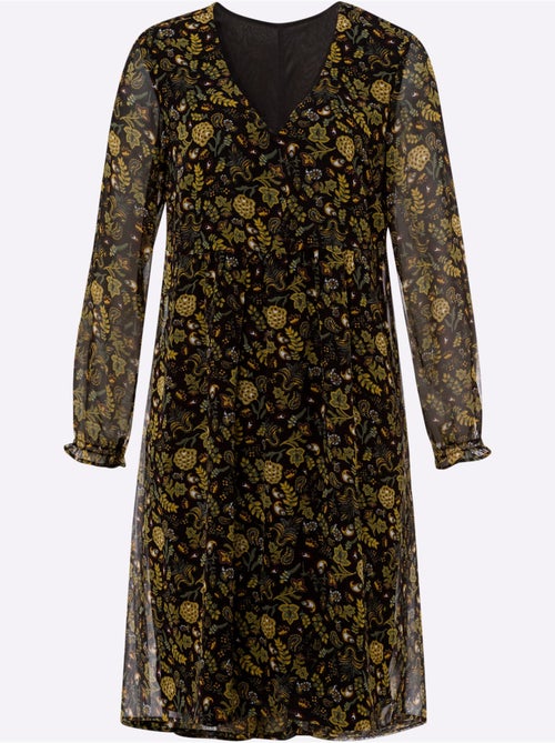 Robe évasée Qualité Tissée - Taille Standard - Moda Vilona - Kiabi Robe évasée Qualité Tissée - Taille Standard - Moda Vilona - Kiabi