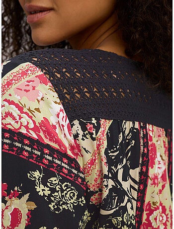 Robe évasée Viscose - Taille Standard - Sheego