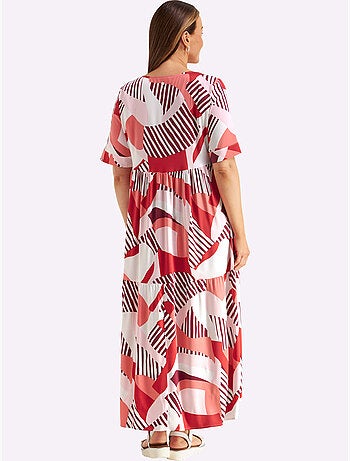 Robe évasée Viscose - Taille Standard - Sheego