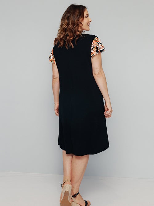 Robe fantaisie maille extensible - Afibel - Kiabi