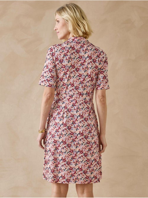 Robe faux portefeuille en maille - DAXON - Kiabi