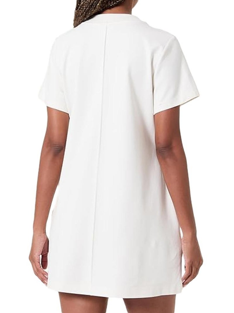 Robe Femme Calvin Klein Jeans Blanc - Kiabi