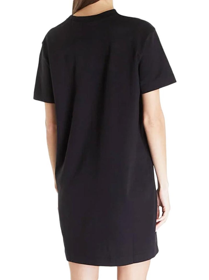 Robe Femme Calvin Klein Jeans Satin Noir - Kiabi