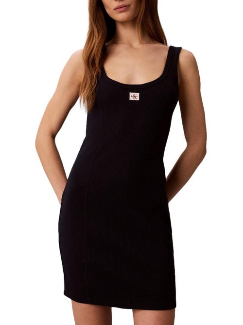 Robe femme calvin klein jeans woven - Kiabi Robe femme calvin klein jeans woven - Kiabi