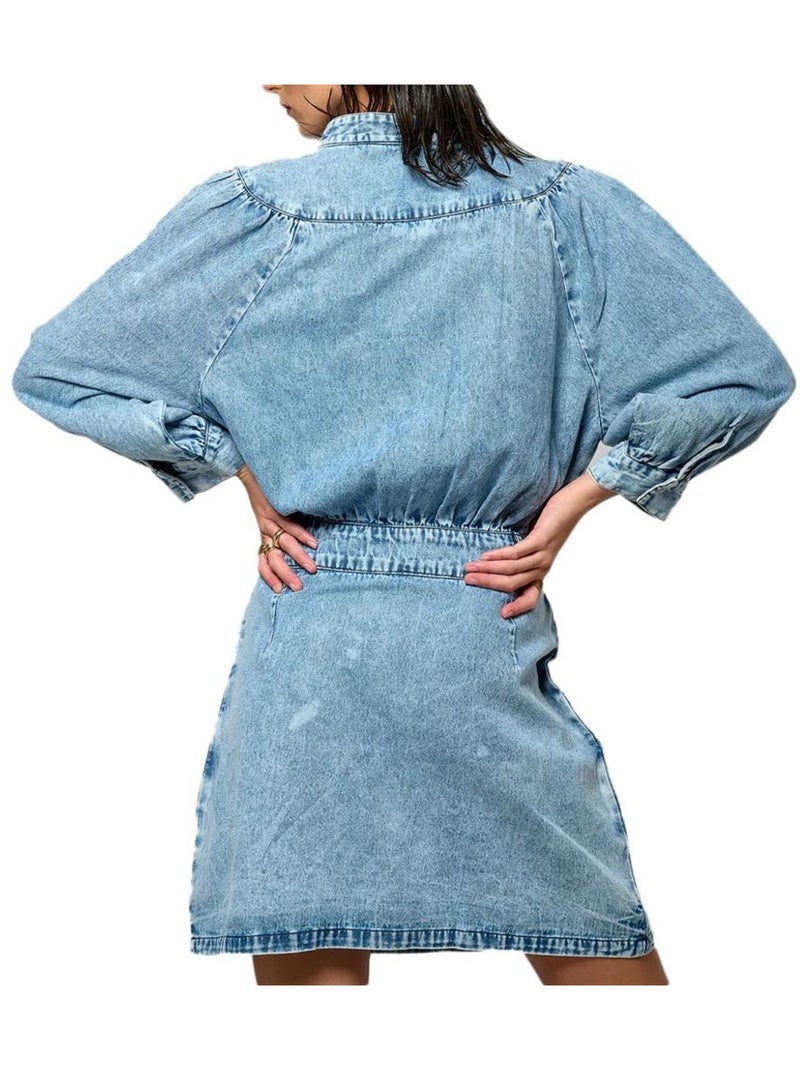 Robe femme kaporal Bleu - Kiabi