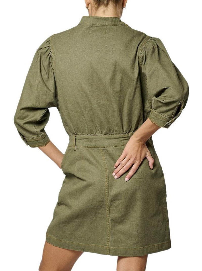 Robe femme kaporal Vert kaki clair - Kiabi