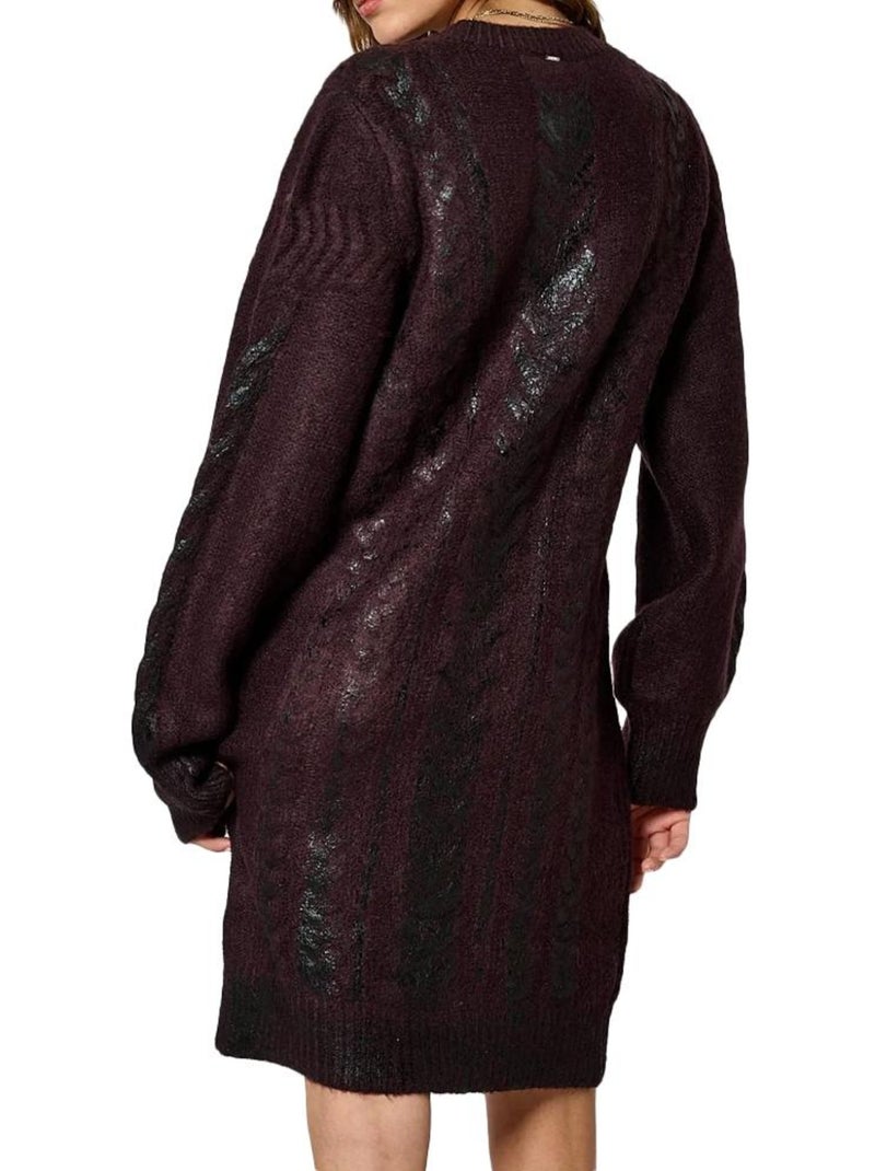 Robe femme kaporal Violet prune - Kiabi