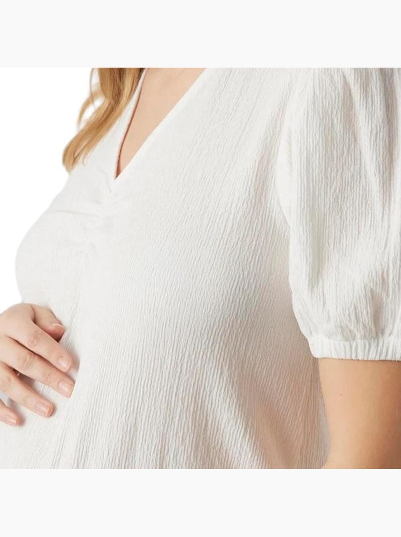 Robe femme mamalicious Blanc - Kiabi