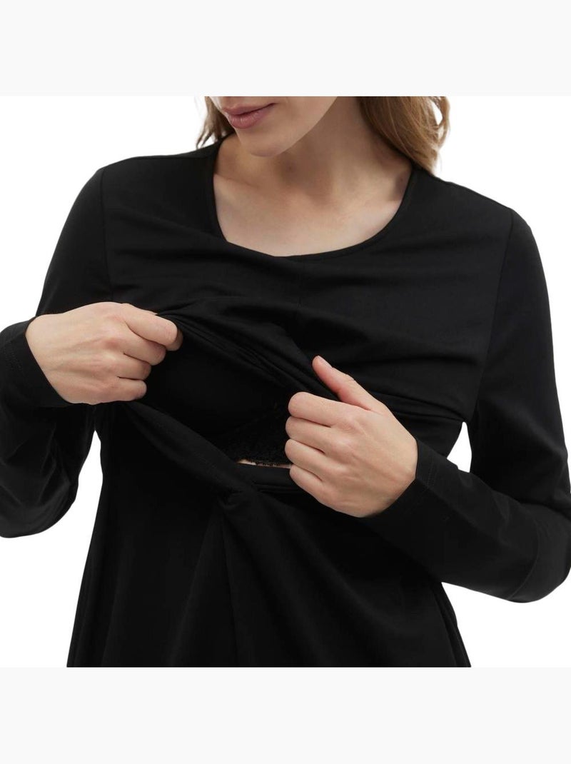 Robe Femme Mamalicious Noir - Kiabi