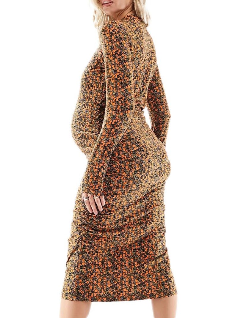 Robe Femme Mamalicious Orange - Kiabi