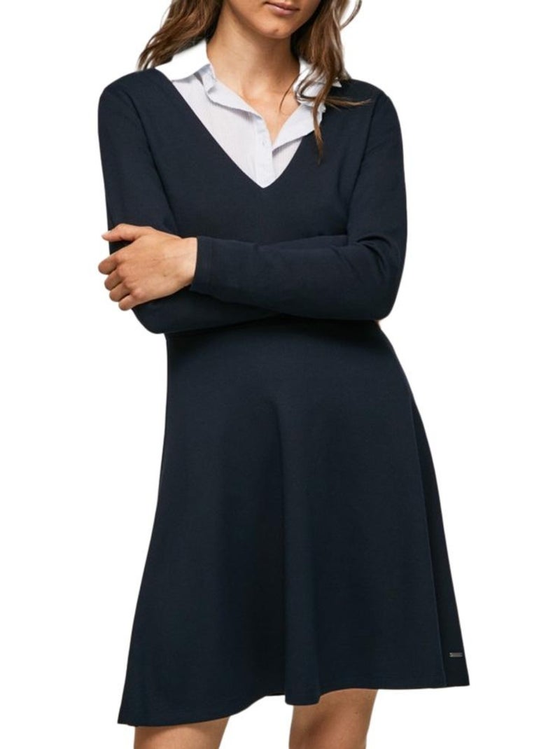 Robe Femme Pepe jeans Bleu marine - Kiabi