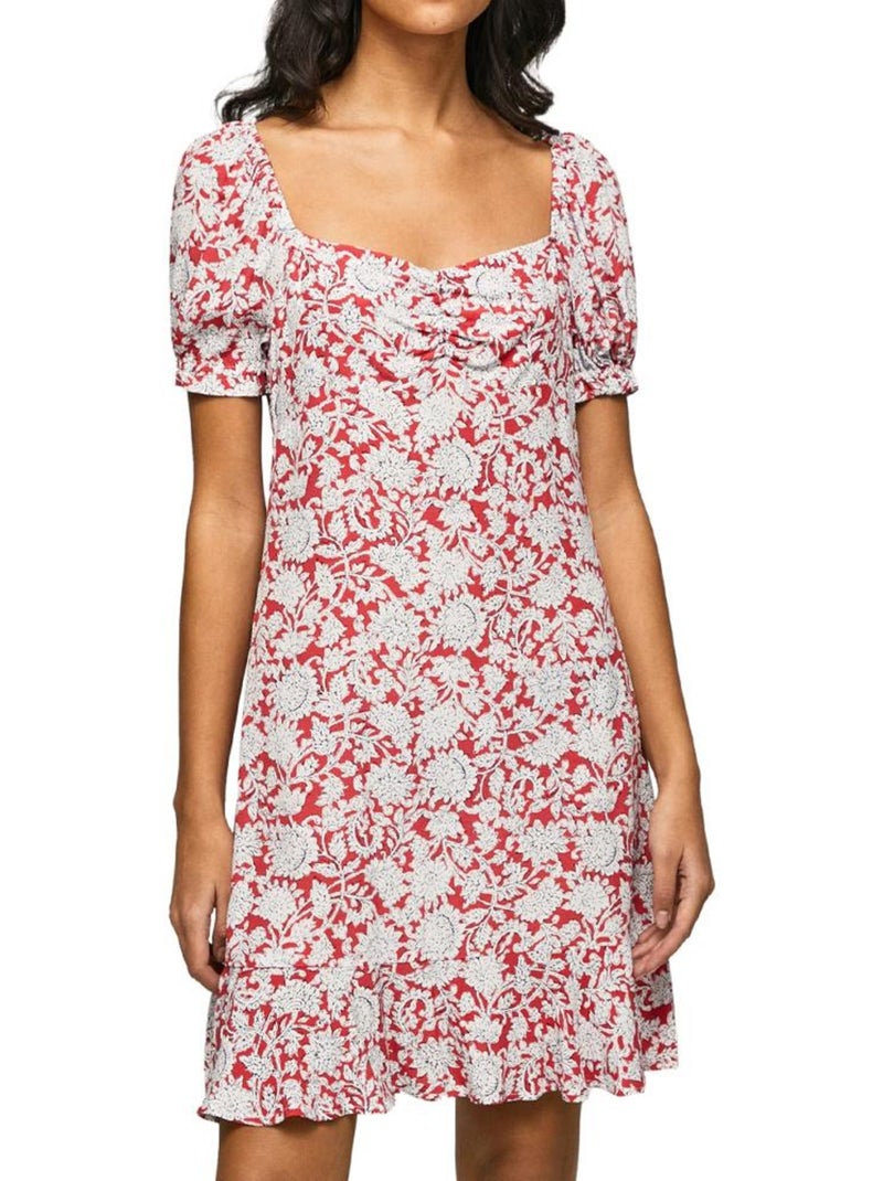 Robe femme pepe jeans Rouge - Kiabi