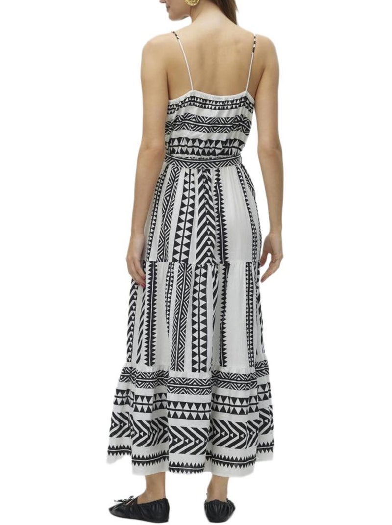 Robe Femme Vero Moda Blanc Noir - Kiabi